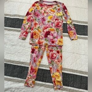 Posh Peanut Floral Pajama Set